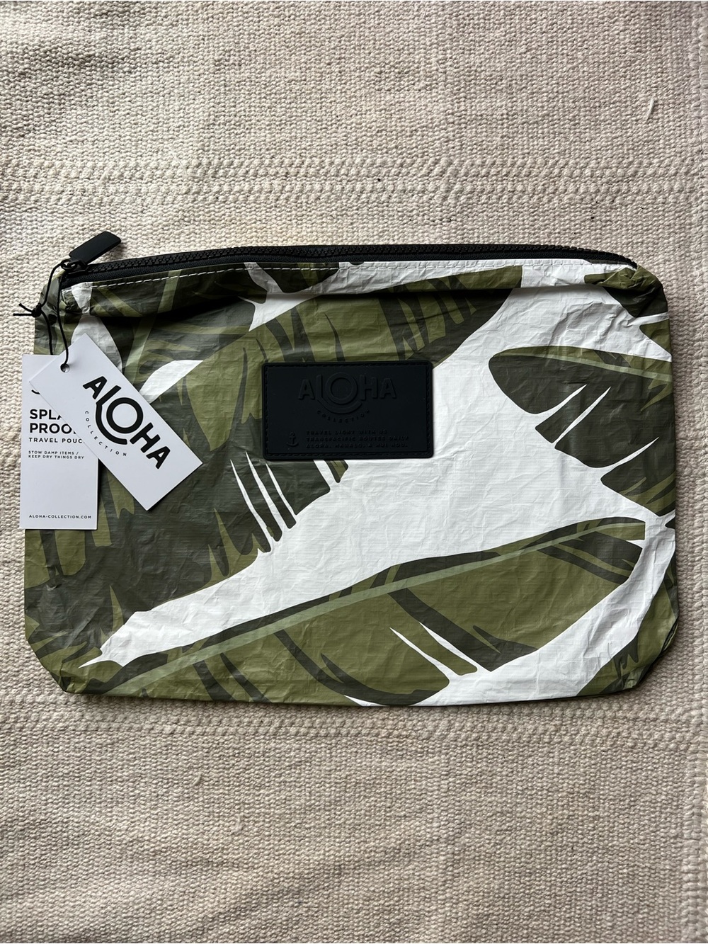 ALOHA Collection Small Luau Travel Pouch - Water Resistant Bag